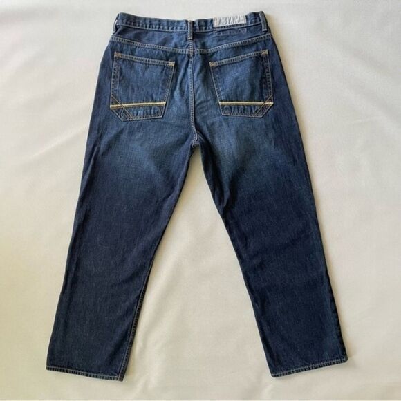 Nautica Relaxed Fit Dark Denim Jeans Men’s Size 36x30 - Picture 1 of 8